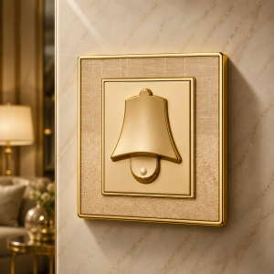 OPUS Gold  Bell Push Switch